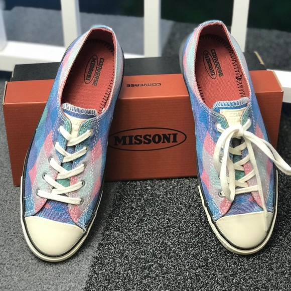 Converse Chuck Taylor Fancy Missoni BluePink Women - Picture 3 of 8